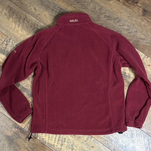 Columbia Women’s FSU Seminoles Fleece Full Zip Jacket, Size XL, EUC - Picture 6 of 8